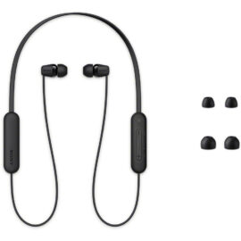 Sony WI-C100 Wireless In-Ear Bluetooth Headphones - Black - Image 4