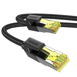 UGREEN 10643 Cat 7 Pure Copper Ethernet Cable Braided - 15m (Black)