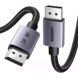 UGREEN 25906 8K DISPLAYPORT MALE TO MALE CABLE – 3M
