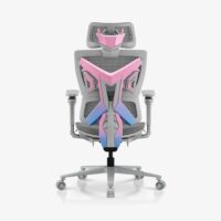 Anda Seat X-Air Pro Series Mesh Office Gaming Chair Twilght Grey - Image 2