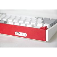 SKYLOONG GK87 Pro TKL Wireless USB-C Hot Swap Mechanical Keyboard w/Hot Swap Display Screen and Knobs, Bluetooth/2.4GHz/USB-C, Split Space Bar Compatible - Red/Gray/White - Image 4