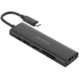 A4Tech DST-60C Docking Station Type-C 6 Ports 60Hz 4K HDMI - Image 3
