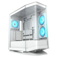 Cougar FV270 RGB E-ATX Mid Tower PC Case, White