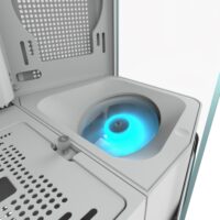 Cougar FV270 RGB E-ATX Mid Tower PC Case, White - Image 4