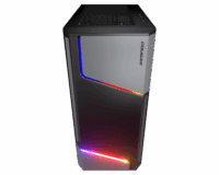 Cougar MX360 RGB ATX Mid Tower PC Case – Black - Image 2