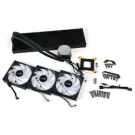 EASE ELC360 (360MM) ARGB Liquid Cooler With Temperature Display - Image 4