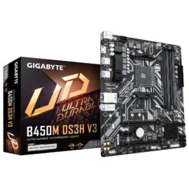 Gigabyte B450M DS3H V3 AM4 Rev 1.5 Socket  Motherboard