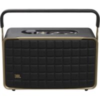 JBL Authentics 300 | Portable Smart Home Speaker Bluetooth WiFi - Built in Battery - Built in Alexa and Google Assistant - Black JBLAUTH300BLK