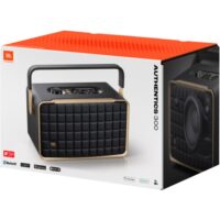 JBL Authentics 300 | Portable Smart Home Speaker Bluetooth WiFi - Built in Battery - Built in Alexa and Google Assistant - Black JBLAUTH300BLK - Image 3