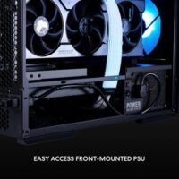 LIAN LI LANCOOL 207 Compact ATX RGB Gaming Case Black - Image 2