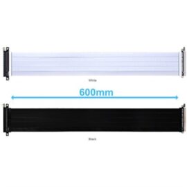 Lian Li 600mm PCI-e 4.0 Riser Cable White PW-PCI-4-60W - Image 4