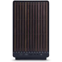 Lian Li A3-MATX Wooden Panel Mini-Tower Case - Black - Image 3