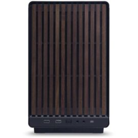 Lian Li A3-MATX Wooden Panel Mini-Tower Case - Black - Image 3