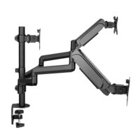MXG BMA-36 Triple Montior Pole Mounted Premium Aluminum Spring-Assisted Monitor Arm - Image 4