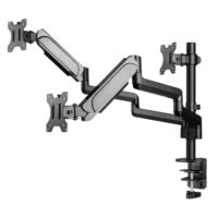 MXG BMA-36 Triple Montior Pole Mounted Premium Aluminum Spring-Assisted Monitor Arm - Image 6
