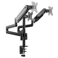 MXG BMA-36 Triple Montior Pole Mounted Premium Aluminum Spring-Assisted Monitor Arm - Image 7
