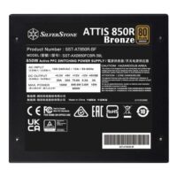 SilverStone SST-AT850R-BF ATTIS 850R 80 PLUS Bronze 850W ATX 3.1 Power Supply - Image 3