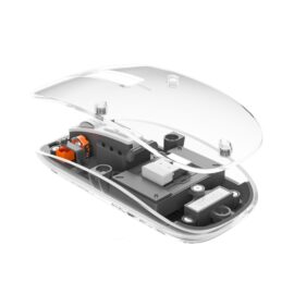 WiWU WM105 Crystal Magnetic Wireless Mouse Grey - Image 3