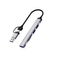 Wiwu 5in1 Type-C USB-A Hub Multiplier Wiwu WI-HB003 Zolo Series - Image 2