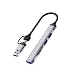 Wiwu 5in1 Type-C USB-A Hub Multiplier Wiwu WI-HB003 Zolo Series - Image 2