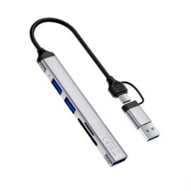 Wiwu 5in1 Type-C USB-A Hub Multiplier Wiwu WI-HB003 Zolo Series - Image 3