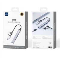 Wiwu 5in1 Type-C USB-A Hub Multiplier Wiwu WI-HB003 Zolo Series