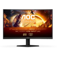 AOC C27G4ZE 27" Full HD 280 Hz 0.3 ms Adaptive Sync Curved Gaming Monitor