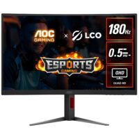 AOC CQ27G4 27" Curved QHD 180Hz Gaming Monitor