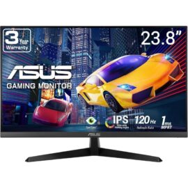 Asus VY249HGR 24 inch 120Hz Gaming Office Computer Monitor - 1080p (Full HD), IPS, 120Hz, 1ms, Adaptive Sync, Eye Care Plus, Blue Light Filter, Flicker Free, SmoothMotion, DisplayWidget