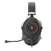 Bloody G535 Virtual 7.1 Surround Sound USB Gaming Headset | Black Silver - Image 2