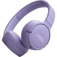 JBL Tune 670NC Wireless On-Ear Headphones with Adaptive Noise Cancelling and Foldable Design – Purple JBLT670NCPUR