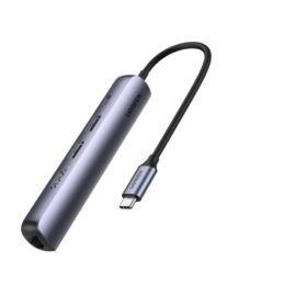 UGREEN 10919 Ultra Slim 5-IN-1 USB C HUB with Ethernet and HDMI
