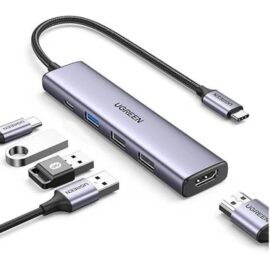 UGREEN 15597 5-in-1 USB-C Multifunctional Hub