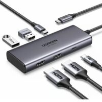 UGREEN 15852 Revodok 206 Docking Station 6 in 1 USB C Hub