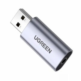 UGREEN 80864 USB A to 3.5mm Audio Jack USB External Sound Card