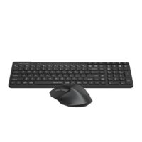 A4Tech FB2800C Air2 Bluetooth & 2.4G Desktop Set Black, Dual Mode Wireless, Quiet Key Keyboard - Image 2