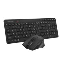 A4Tech FB2800C Air2 Bluetooth & 2.4G Desktop Set Black, Dual Mode Wireless, Quiet Key Keyboard - Image 4