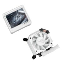 ASUS ROG RUYJIN III 360 ARGB Extreme AIO CPU Liquid Cooler, AMD Ryzen 9000 & Intel Core Ultra Ready, Asetek Gen8 V2 Pump, High Airflow & Static Pressure Magnetic Fans White - Image 8