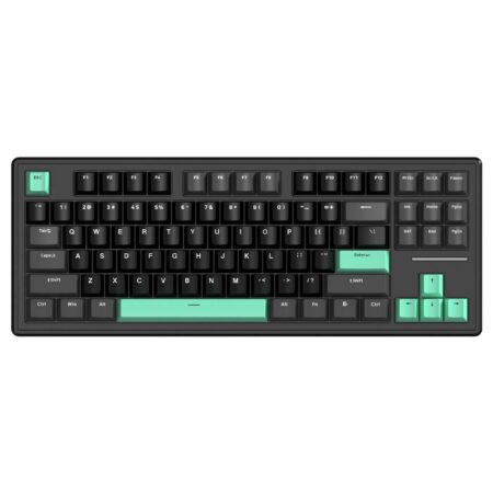 ATTACK SHARK M87 75% Wireless Mechanical Keyboard - Black Green