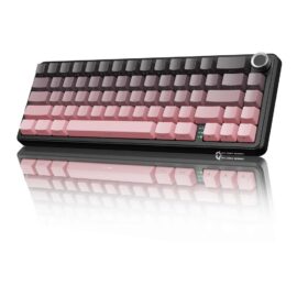 ATTACK SHARK X66 Wireless Gasket Mechanical Keyboard Strawberry Switch - Blackberry