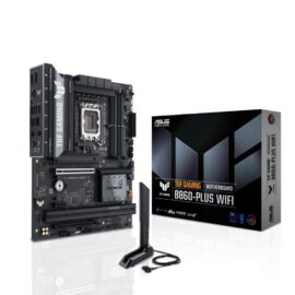 Asus TUF Gaming B860-PLUS WiFi B860 LGA 1851 ATX Motherboard, Intel® Core™ Ultra Series 2 Ready, Advanced AI PC-Ready, 12+1+2+1 Stages, DDR5,PCIe 5.0, 3X M.2, Wi-Fi 7, 2.5Gb LAN, USB 20Gbps Type-C