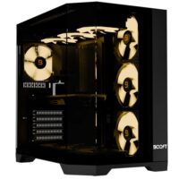 Boost Enclosure Elite Series X100 with 7 ARGB Fans