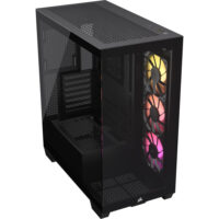 Corsair 3500X ARGB Mid-Tower ATX Desktop Case (Black) - Image 6