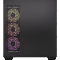 Corsair 3500X ARGB Mid-Tower ATX Desktop Case (Black) - Image 2