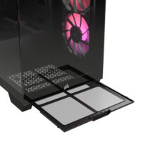 Corsair 3500X ARGB Mid-Tower ATX Desktop Case (Black) - Image 8