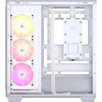 Corsair 3500X ARGB Mid-Tower ATX Desktop Case (White) - Image 2
