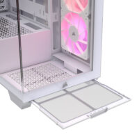 Corsair 3500X ARGB Mid-Tower ATX Desktop Case (White) - Image 6