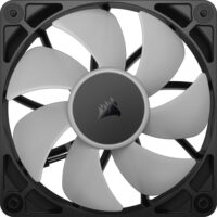 Corsair RS120 ARGB 120mm PWM Fan (Black, 3-Pack) - Image 2