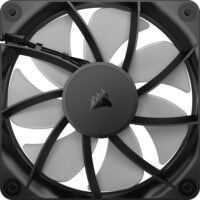 Corsair RS120 ARGB 120mm PWM Fan (Black, 3-Pack) - Image 3