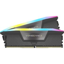 Corsair VENGEANCE RGB DDR5 64GB (2x32GB) DDR5 6000MHz CL30 AMD EXPO Intel XMP iCUE Compatible Computer Memory